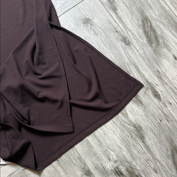 ASOS Chic Dark Brown Backless Maxi Dress - Picture 7 of 8